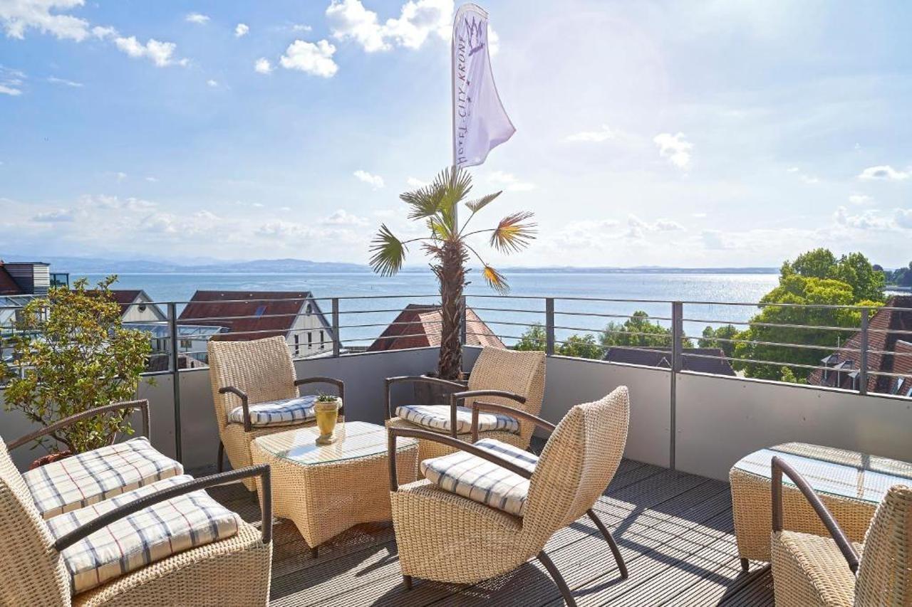 โฮเทล ซิตี้ โครเนอ Hotel ฟรีดริชส์ฮาเฟน ภายนอก รูปภาพ